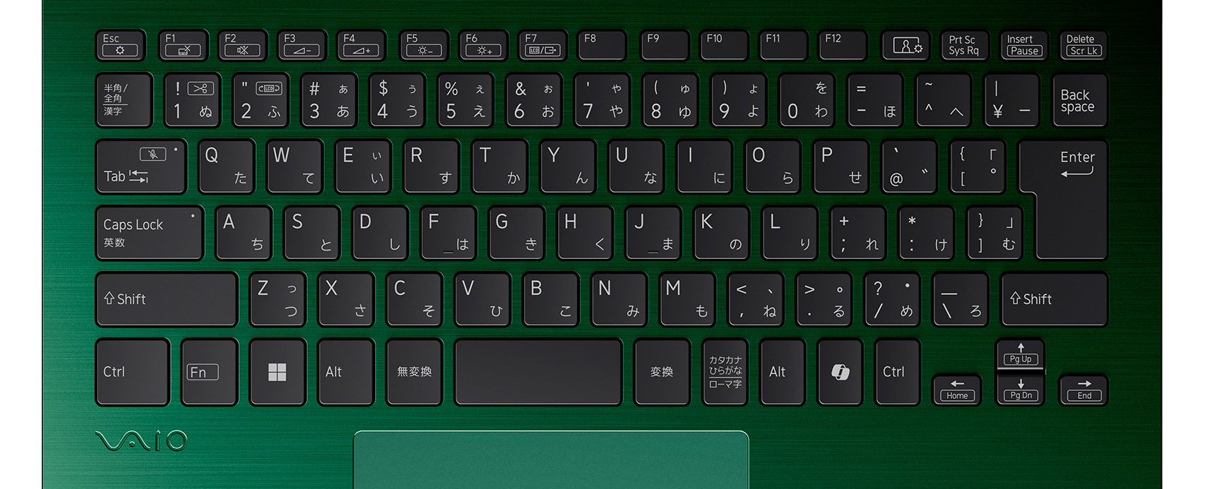 日本語配列キーボード